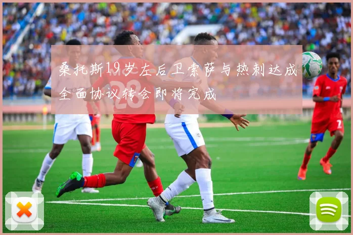 桑托斯19岁左后卫索萨与热刺达成全面协议转会即将完成